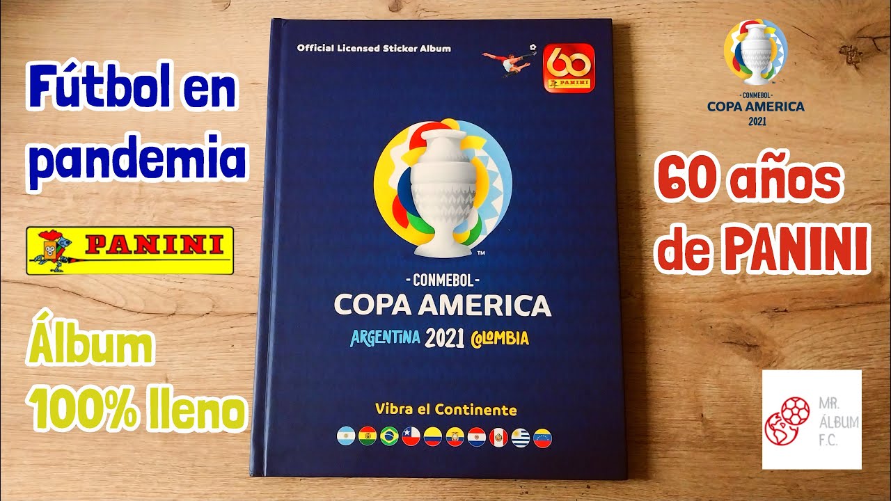 Review | Álbum Copa América 2021 (100% LLENO) PANINI