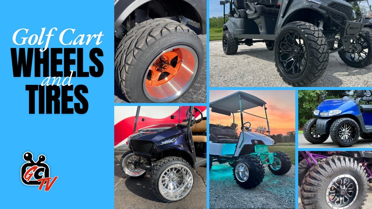 Golf Cart WHEELS & TIRES (Special Episode) - GolfCartingTV