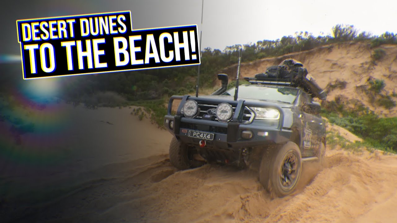 Desert Dunes to the BEACH! In SA.