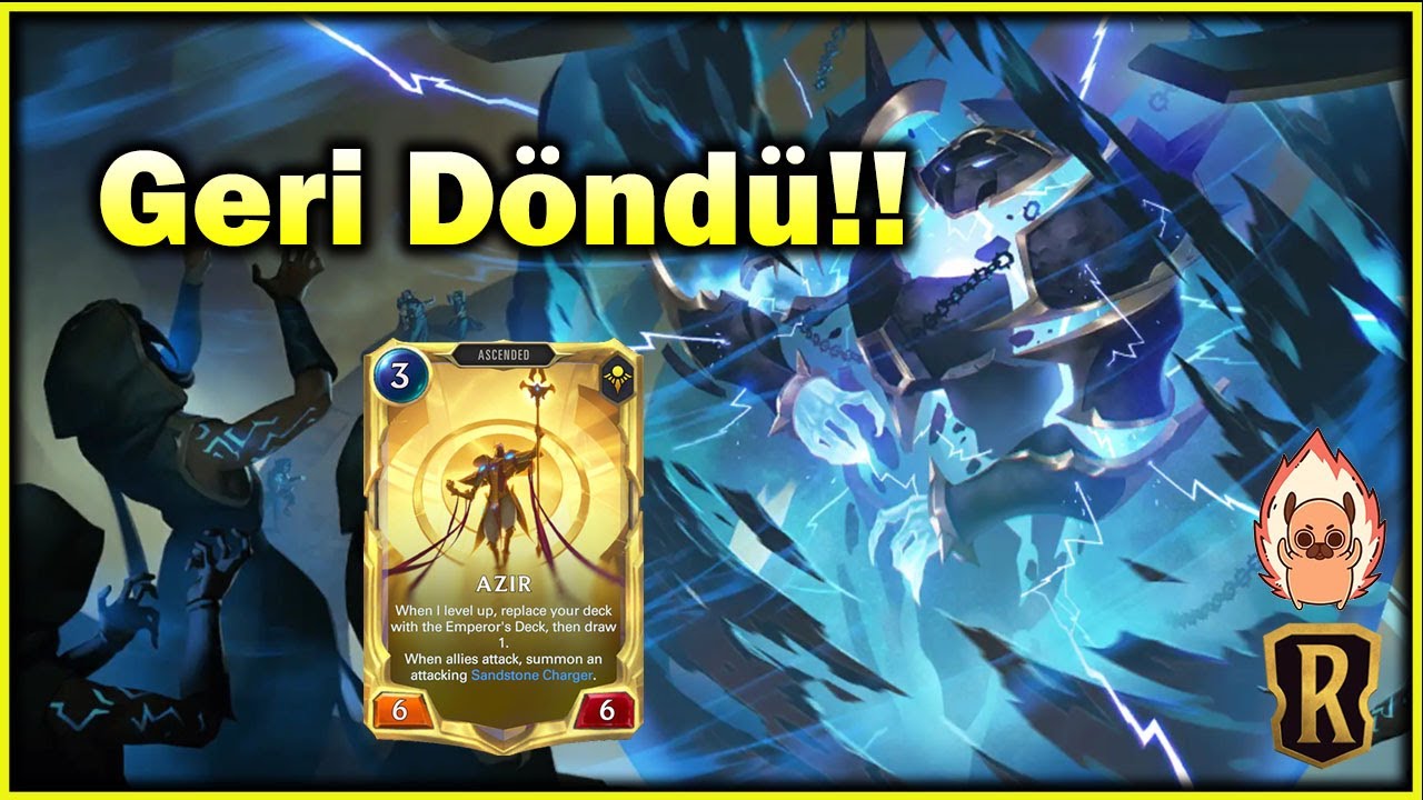 Mono Shurima ??? Azir ve Xerath  | Legends Of Runeterra (LoR)(Ebedi)