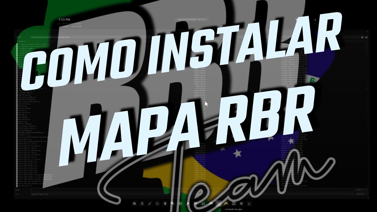 Como baixa e atualizar Mapa RBR versão 1.55 gerfocenow