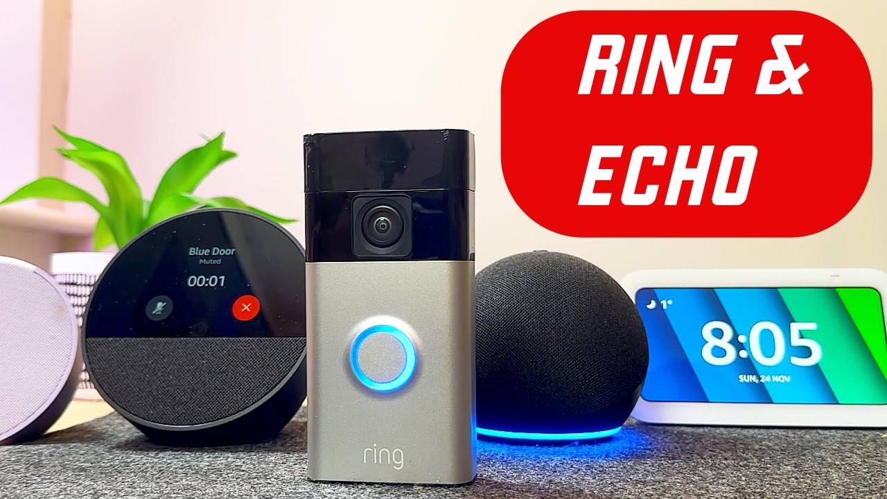 Как использовать дверной звонок Ring с устройствами Echo