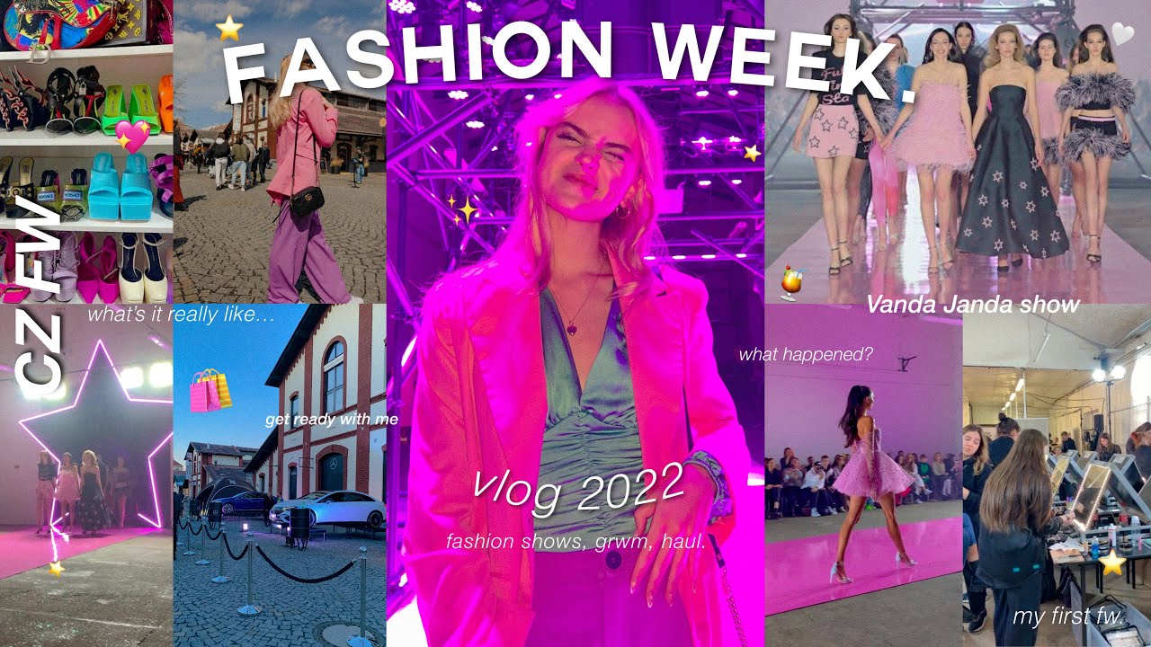 FASHION WEEK VLOG 2022, MY FIRST! ⭐️| productive day in my life, school morning routine, try on haul