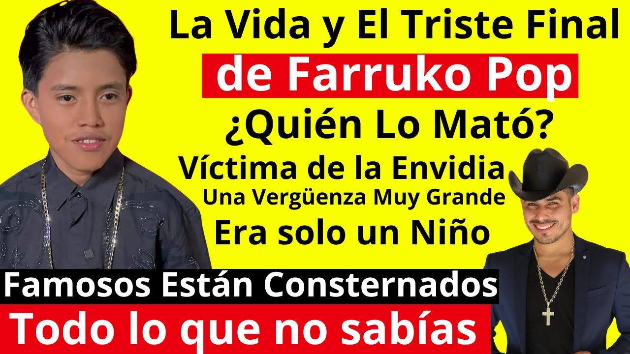 La Triste Historia y Trágico Final  | de Farruko Pop  | ¿Quién lo Mató? | El Orgullo de Guatemala