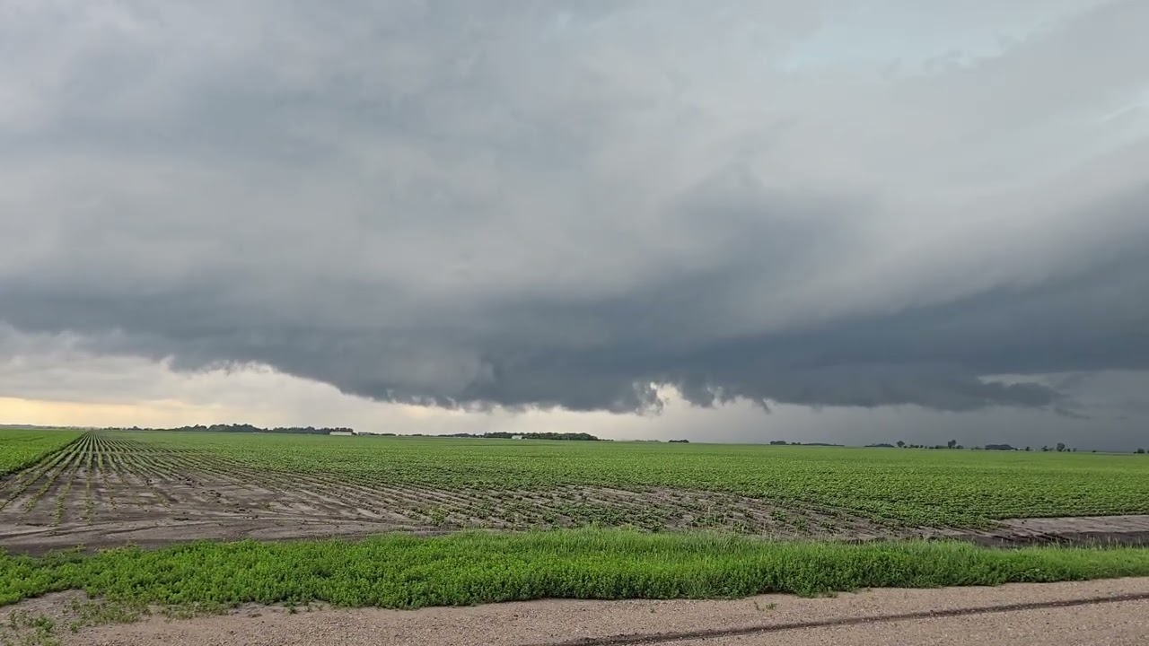 Storm Cell Footage - East of EGF, Mn (July 7th, 2025)