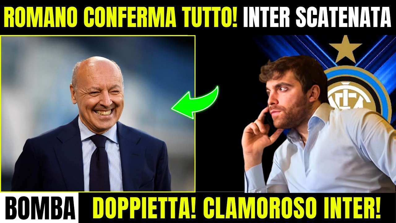 Mercato Inter💣 Romano Sgancia la Bomba! Colpo Top in Arrivo!🔥