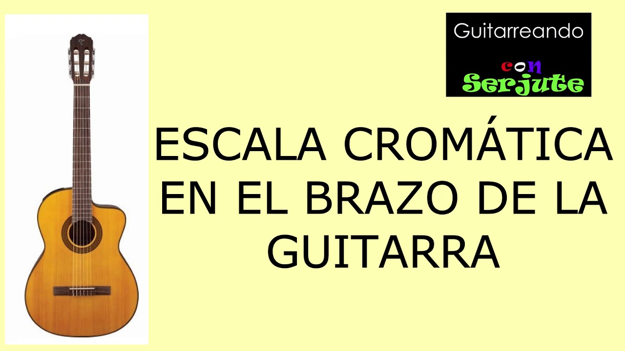 Escala natural y escala cromatica