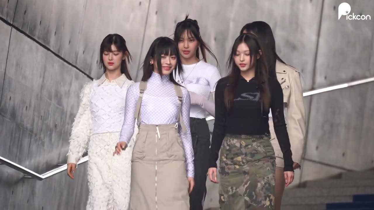 '이건 귀한거네요' 뉴진스 서울패션위크 슬로우모션 NEW JEANS SlowMotion in Seoul Fashion Week