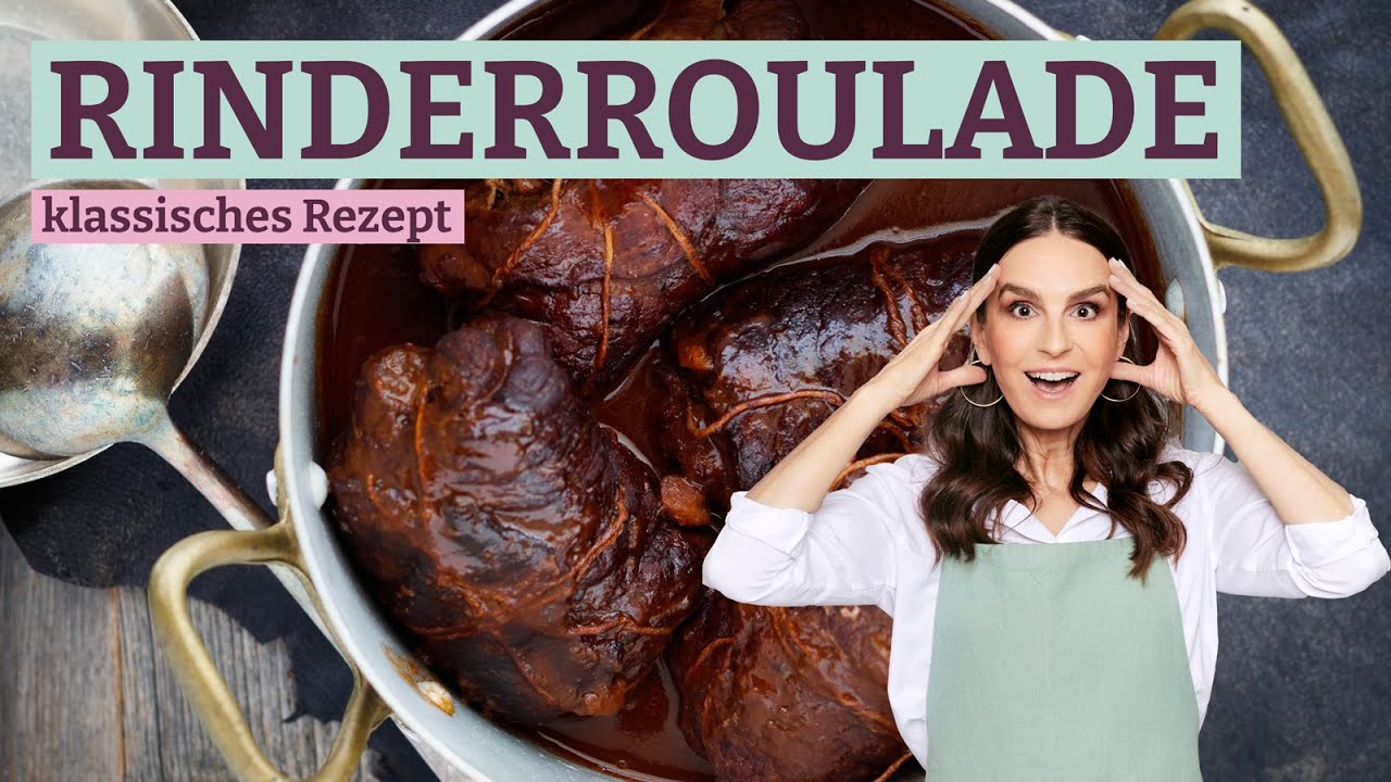 Klassische Rinderroulade wie bei Oma 🥩 | Einfaches Familienrezept mit Soße