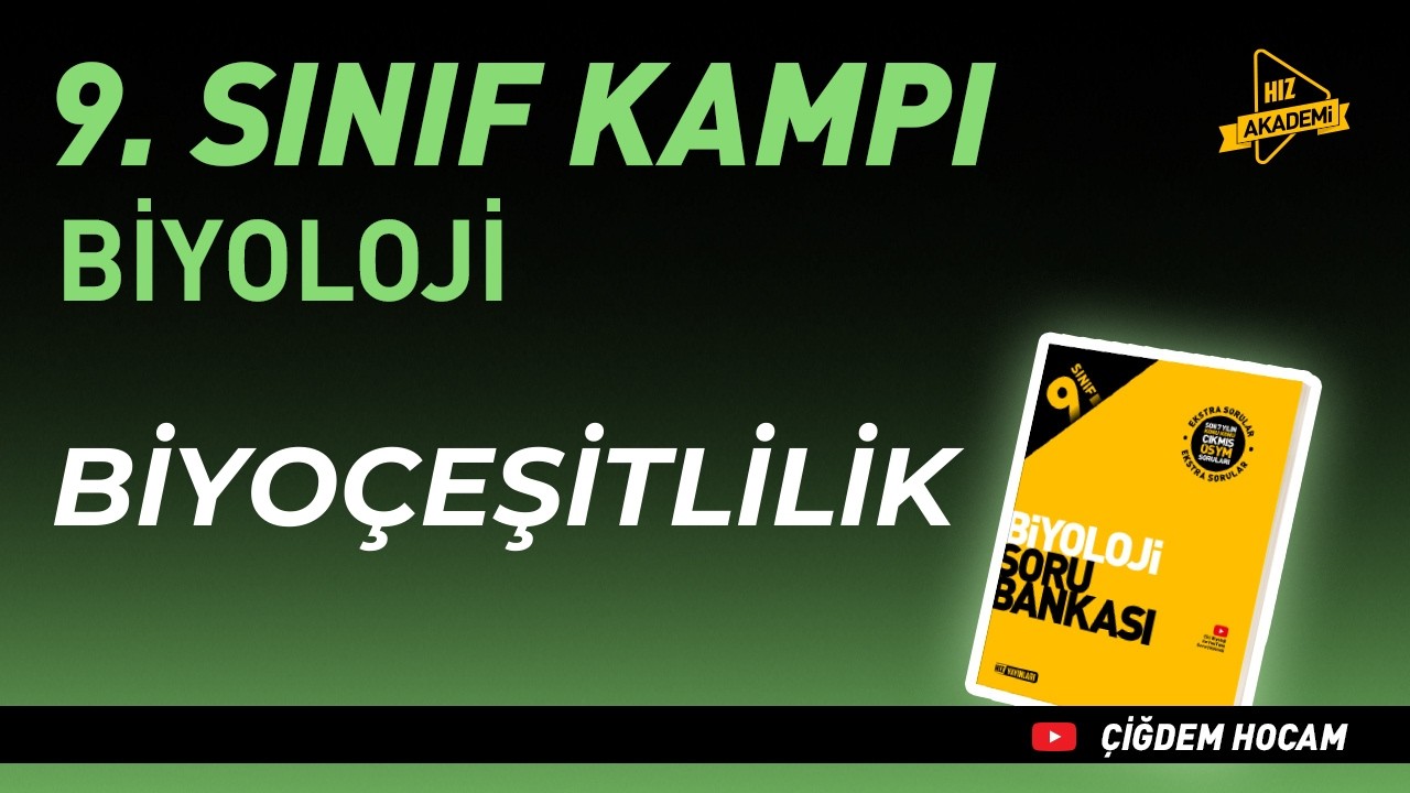 Biyoçeşitlilik | Canlıların Sınıflandırılması | Hız Akademi 9. Sınıf Biyoloji