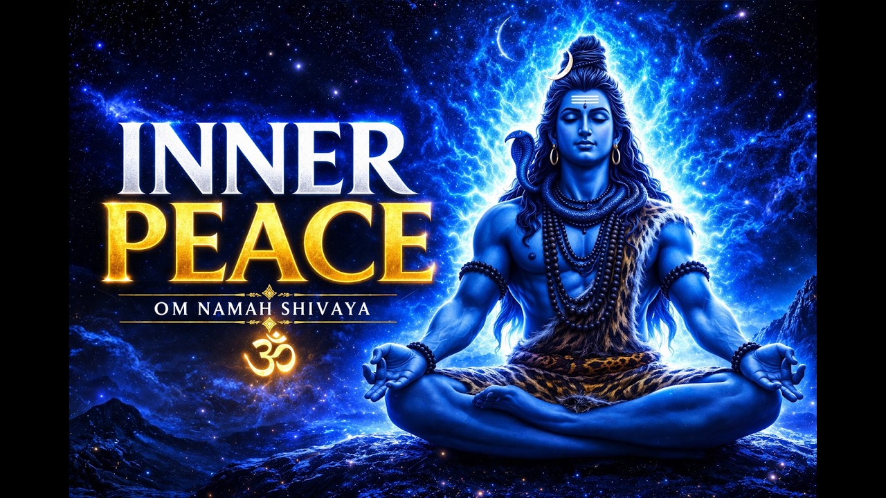 Om Namah Shivaya 🕉️ Shiva Meditation Music | Deep Spiritual Energy of Mahadev | Relaxing Mantra