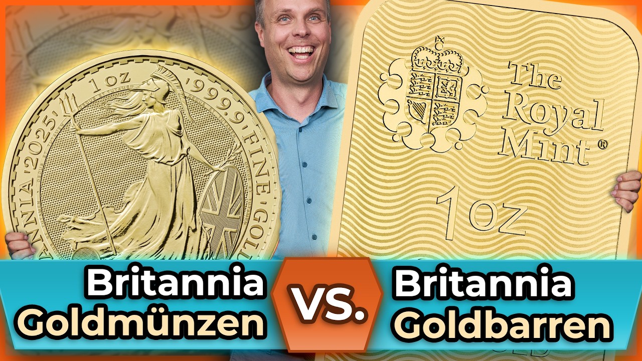 Goldanlage: Britannia Münzen oder Barren?