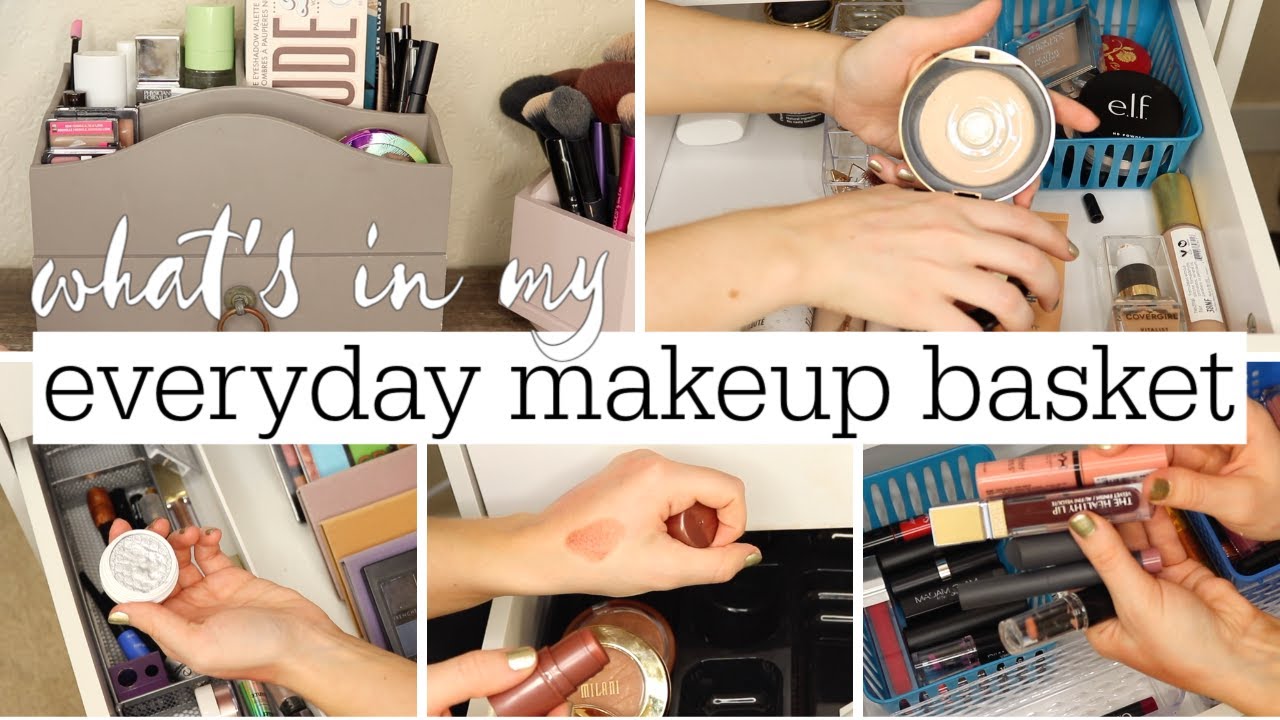 EVERYDAY MAKEUP BASKET | november