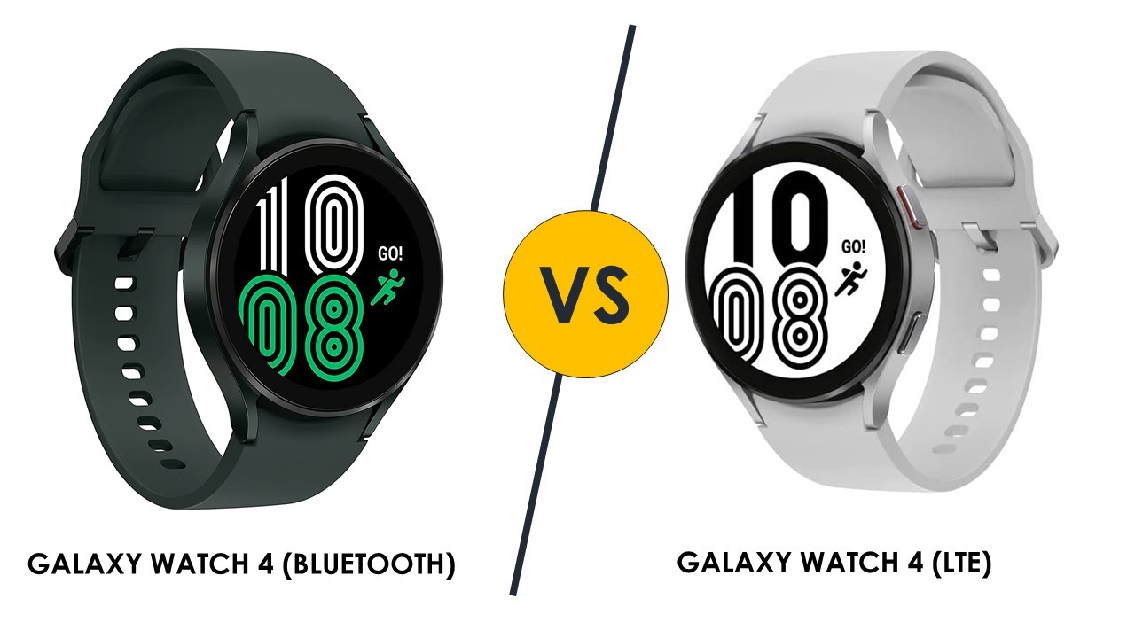 Samsung Galaxy Watch 4 Bluetooth vs LTE - What's the Difference?