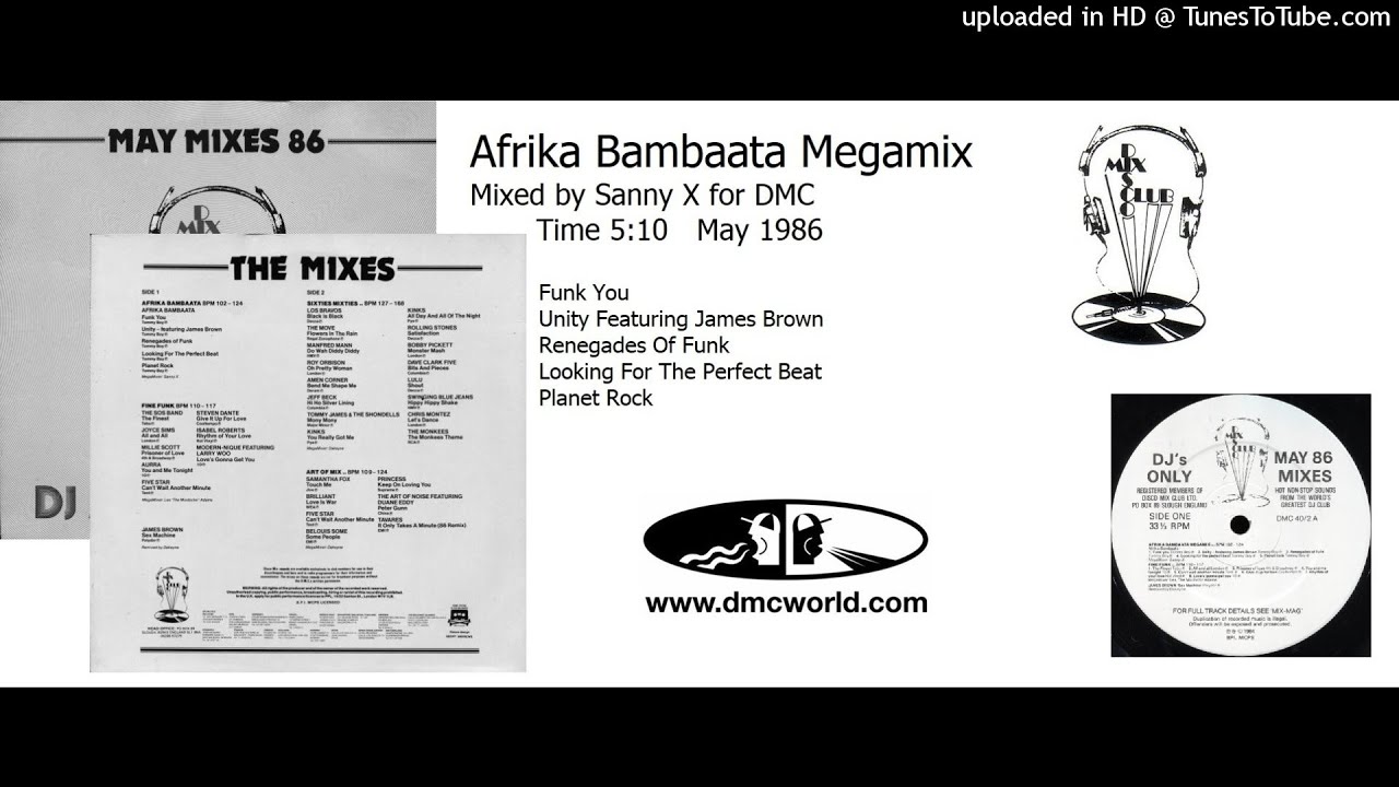 Afrika Bambaata Megamix (DMC Mix by Sanny X May 1986)