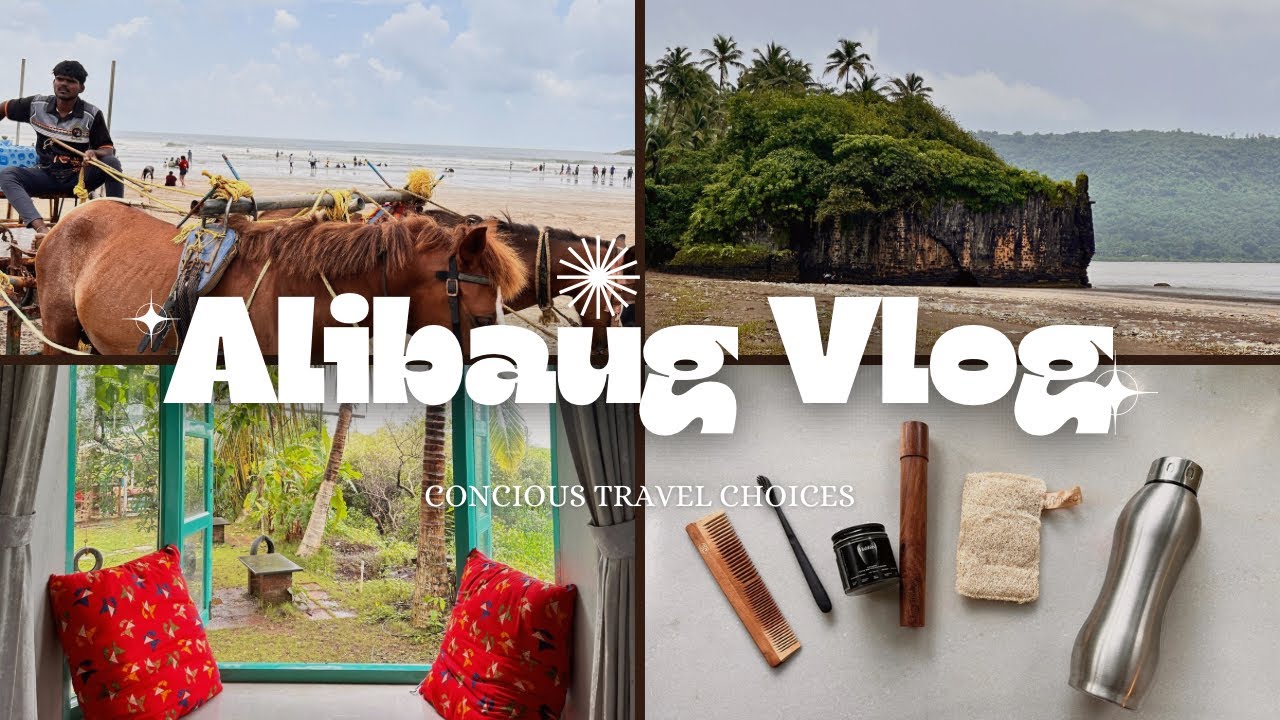 2 Days in Alibaug: Sidz Cottage Stay | Revadanda & Kashid Beach | Satkhani Fort | Sustainable Travel