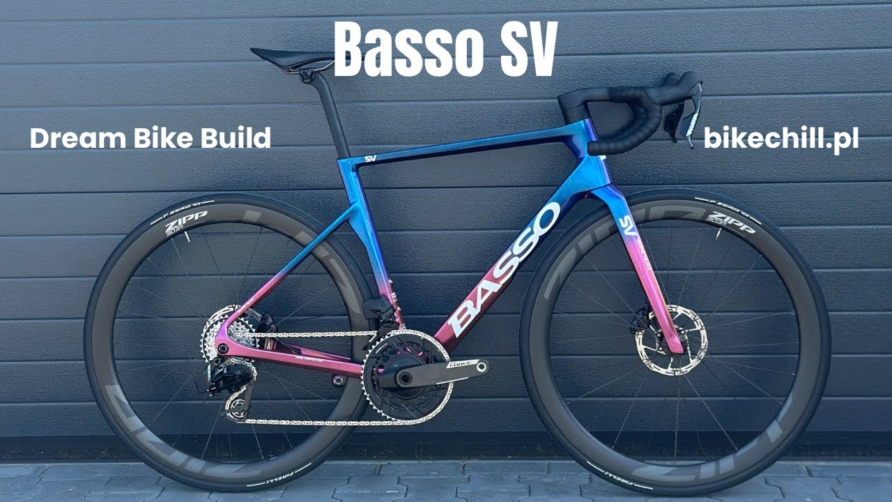 Dream road bike build Basso SV - Sempre Veloce 2025 | bikechill.pl | Sram Force, Zipp 