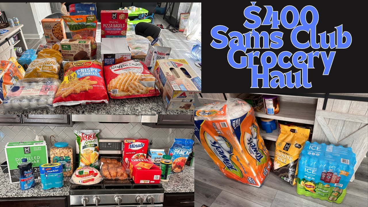 Доставка продуктов Sams Club за 400 долларов | Пополнение запасов