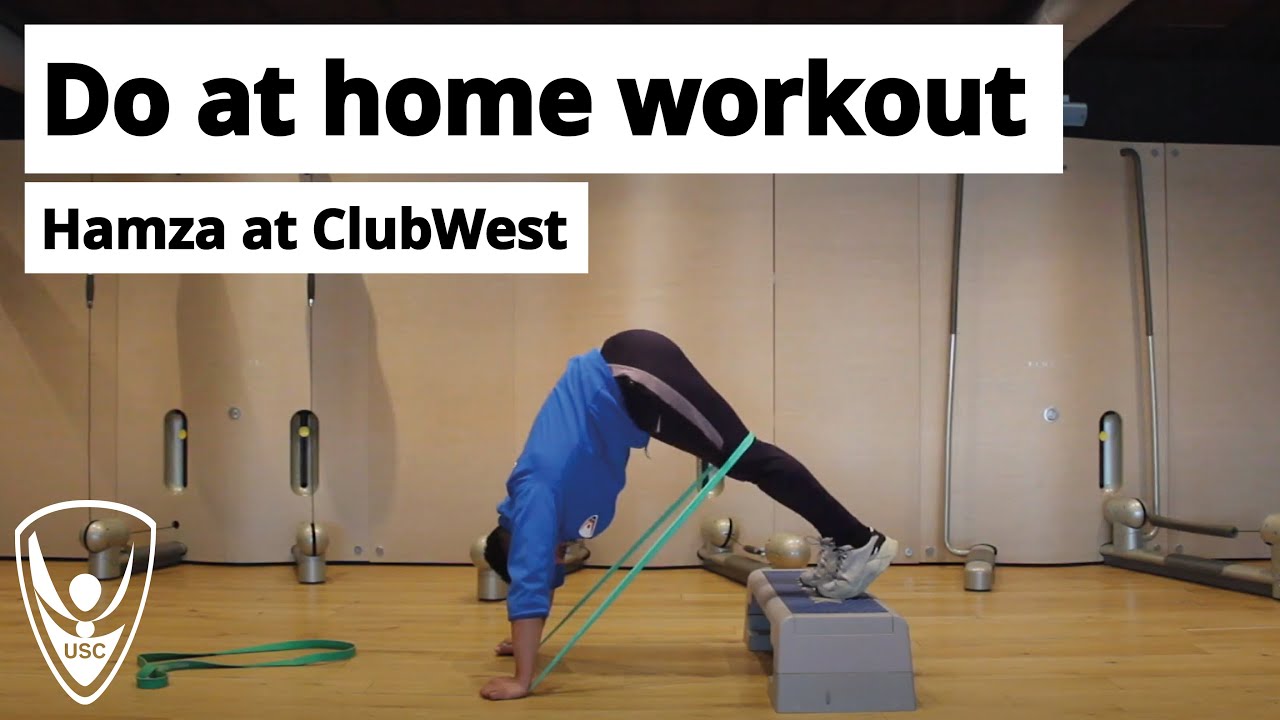 Leg extensions with RESISTANCE bands 🦵 | USC sport Amsterdam