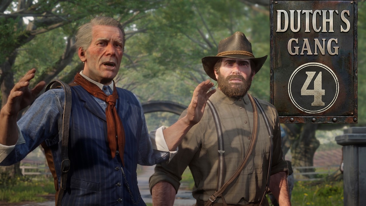 Банда Датча - СЕРИЯ 4 | Сезон 1 | Сериал по RDR2 | &laquo;Нелегко быть богатым, да?&raquo;