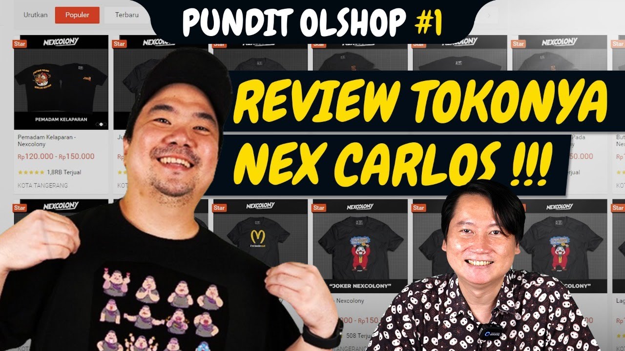 Bedah Toko Nex Carlos Nexcolony di Shopee | Seller Fashion | Pundit Olshop #1