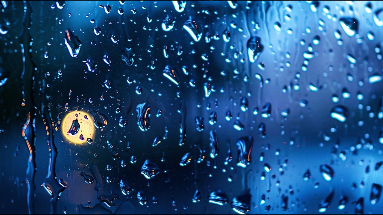 Rain Sounds ASMR - Heavy Rain on Window - 10 Hours Rain Sounds for Sleep, ADHD, Fall Asleep Fast