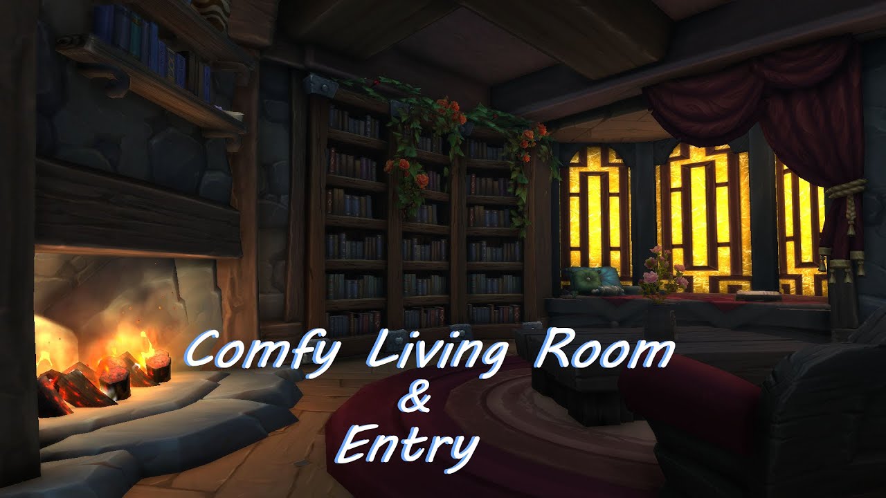 Comfy Living Room & Entry WoW Housing!