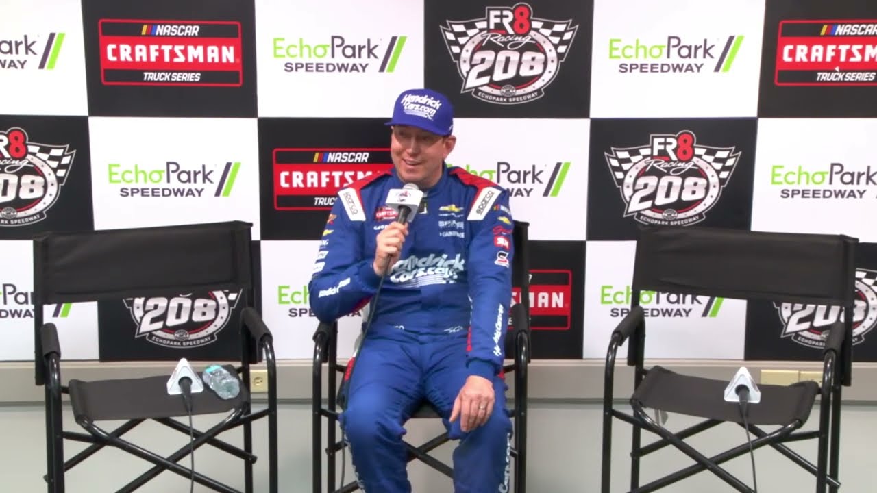 Kyle Busch Credits Carson Hocevar for Teamwork in Truck Win at Atlanta: 