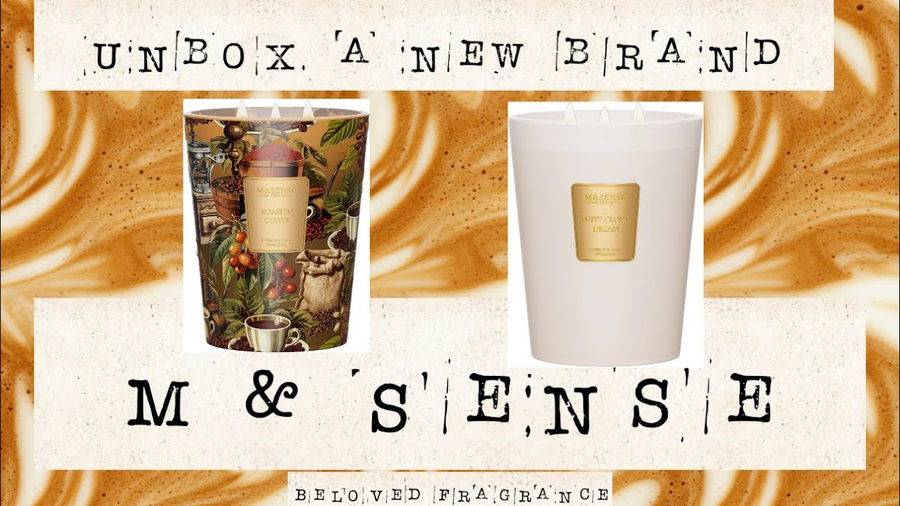✨ First Impressions & Unboxing | M&Sense Candle Haul 🕯️ | New Candle Brand Try-On