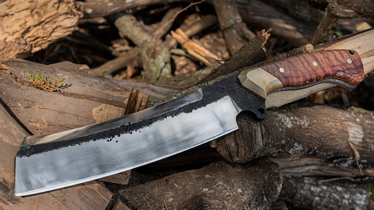 Haciendo el cuchillo "Chopper" paso a paso (Explicado)