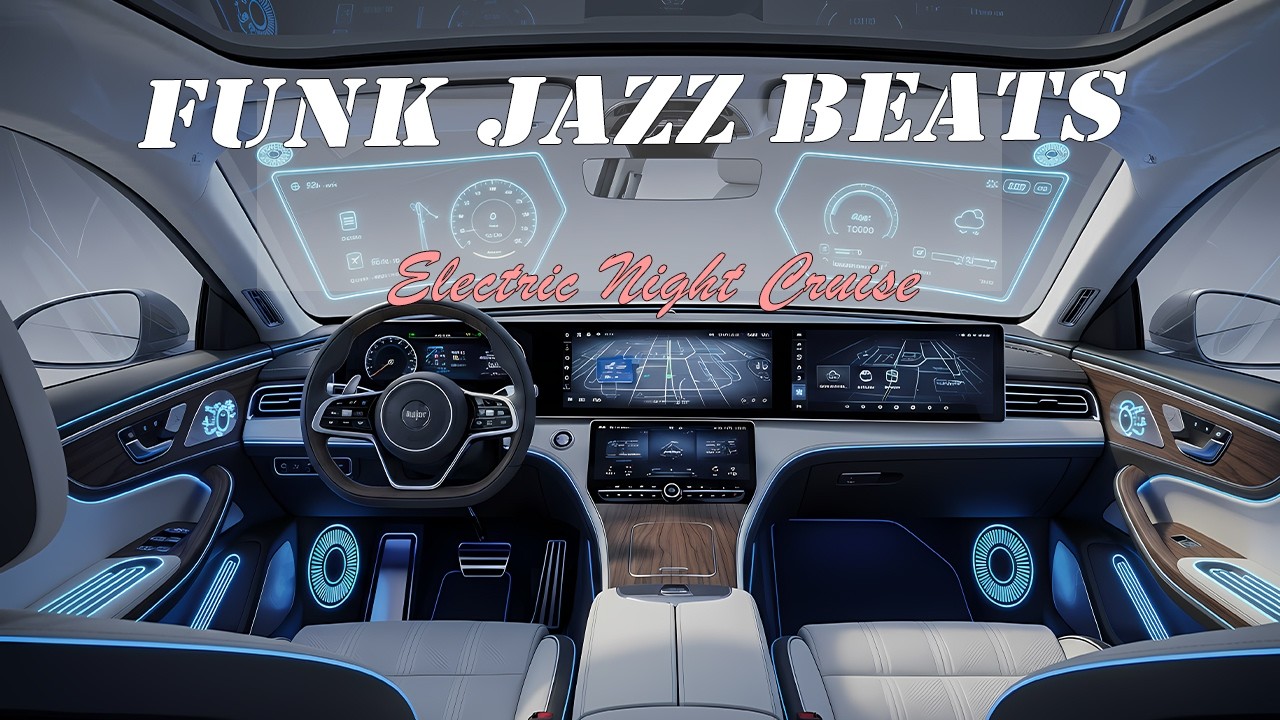 Electric Night Cruise ⚡🌙 Funk Jazz Beats for Fast Driving