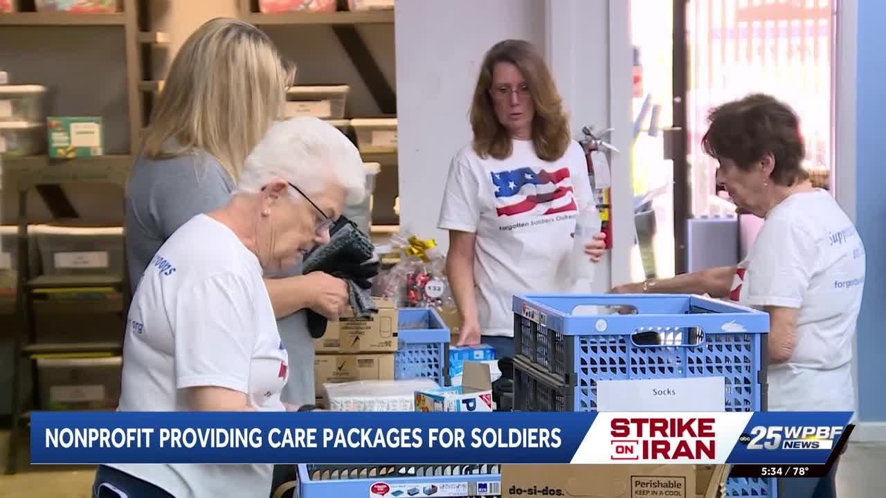 'They're giving up their lives for us'; Lake Worth nonprofit supports troops with care packages a...