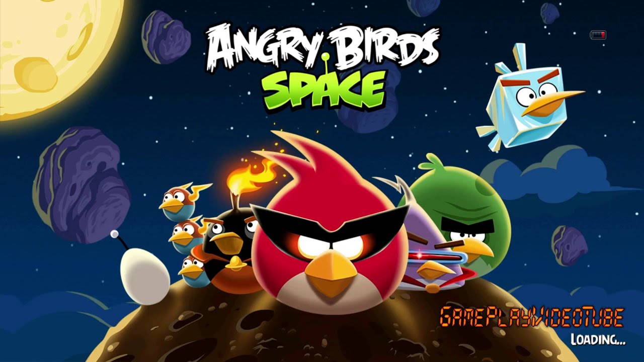 Angry Birds Space - Roku Gameplay