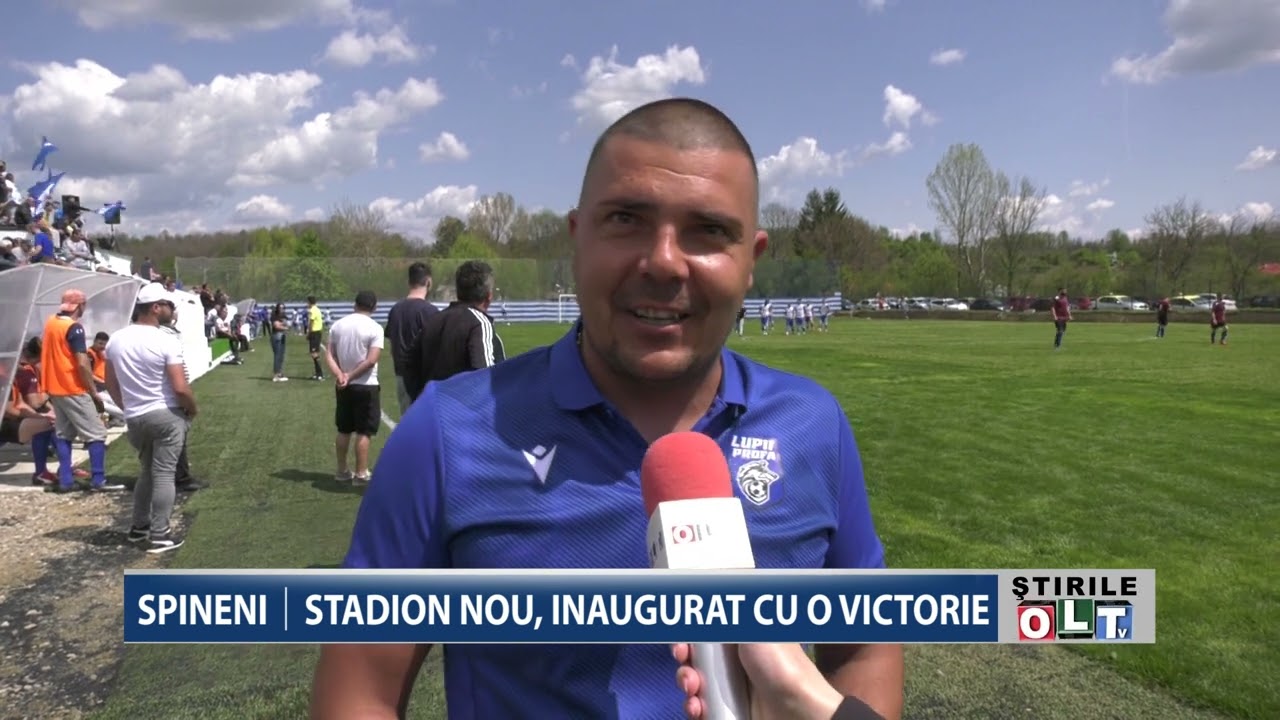 SPINENI STADION NOU INAUGURAT CU O VICTORIE 0205