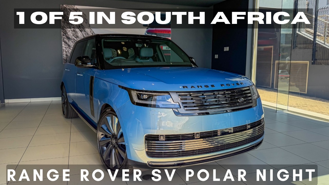ЭКСКЛЮЗИВ: Один из пяти Range Rover SV Polar Night | 6,5 млн рандов | V8