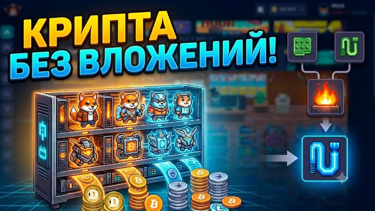 КРИПТА БЕЗ ВЛОЖЕНИЙ? | ROLLERCOIN | Крипта | Gamefi | P2E | Майнинг