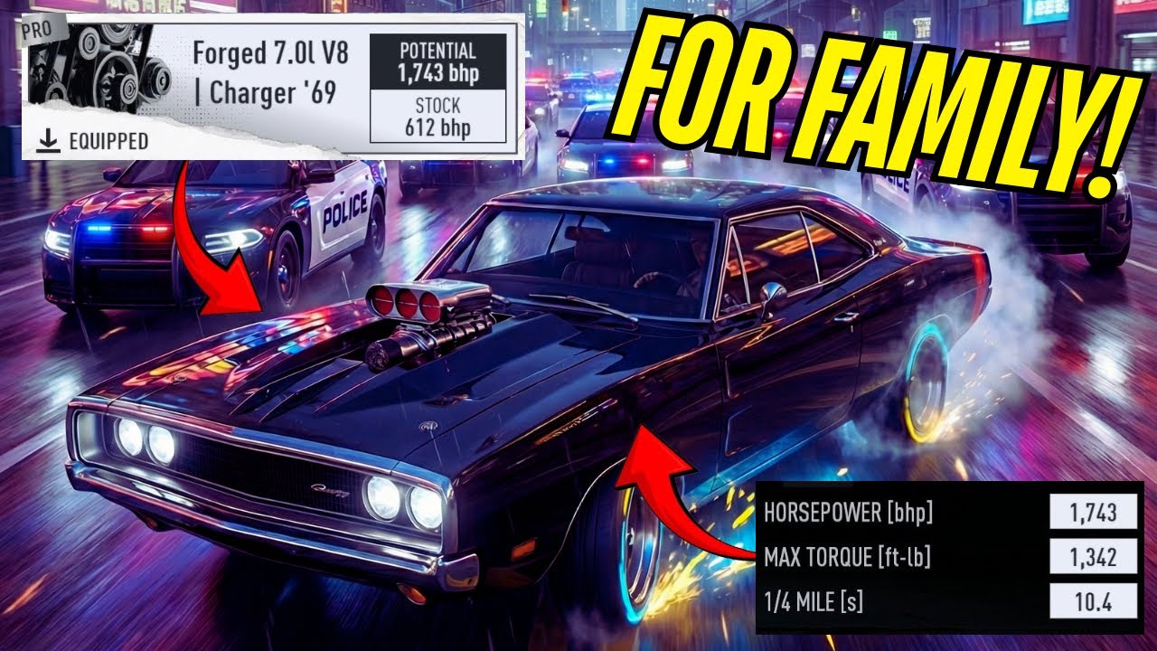 Этот *новый* Charger мощностью 1700 л.с. заставил полицейских сдаться в NFS Unbound Hot Pursuit&hellip;
