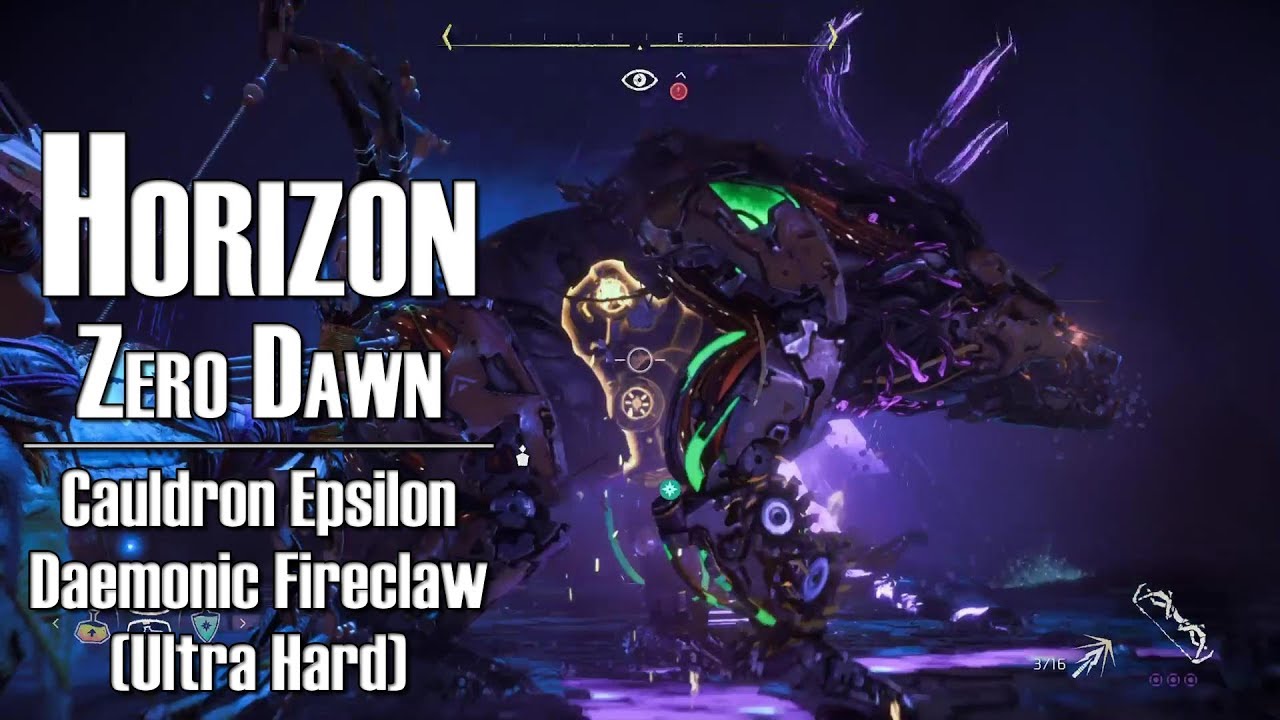 Horizon Zero Dawn - Cauldron Epsilon's Daemonic Fireclaw - Ultra Hard