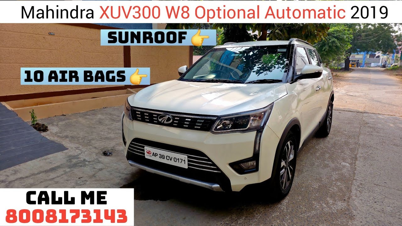 Mahindra XUV300 W8 Optional Automatic 2019 ⛽ Diesel For Sale @Haniya Car Decors 