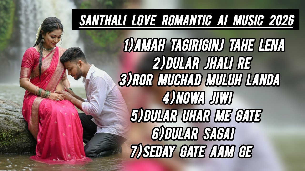 Top 4 Trending Love Song || Santhali Romantic Love Song || Santali Ai Cover Remix || Bhugah Matkam