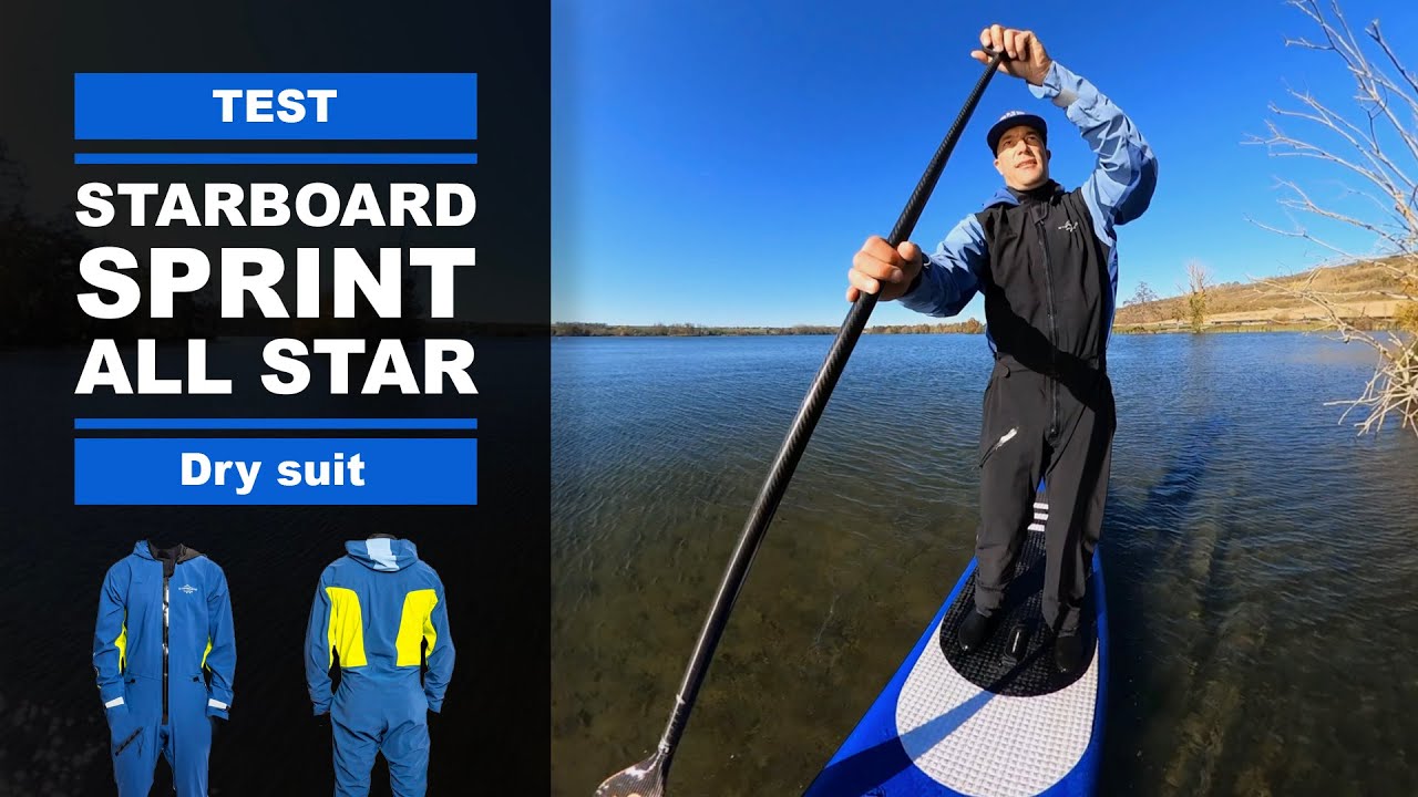 Combinaison sèche SPRINT ALL STAR de STARBOARD  (test et présentation)