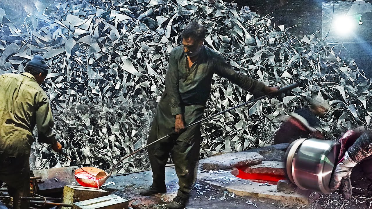 Incredible  Workers I Aluminum Cookware Manufacturing Process in Pakistan I How it's made I PAK MADE