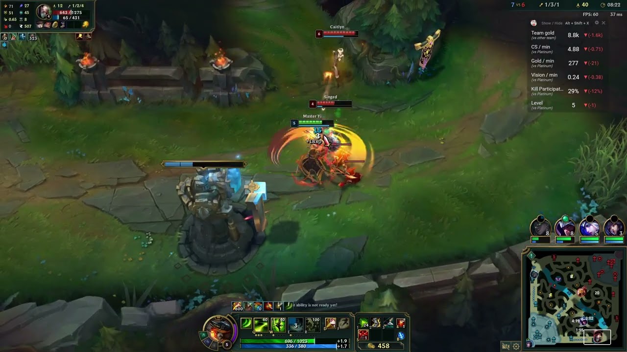 How to Deal with Rek'sai | Master yi vs Reksai