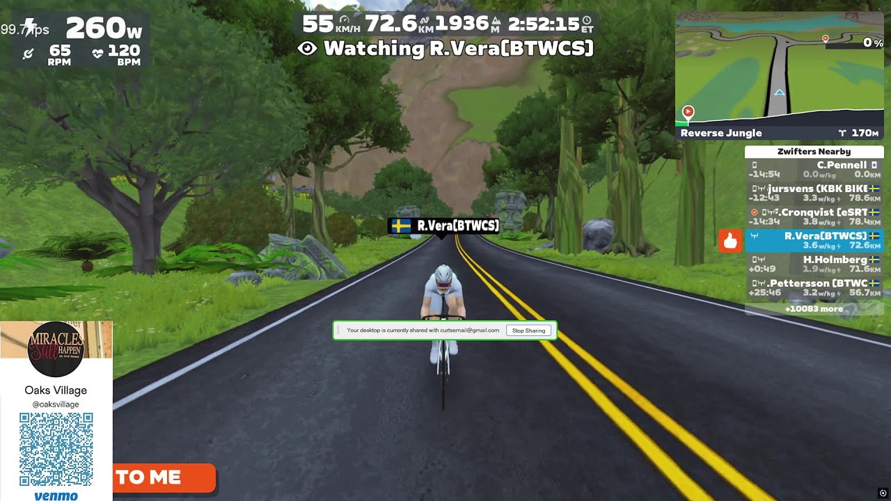 CJ Goins' Double Virtual Everesting Attempt