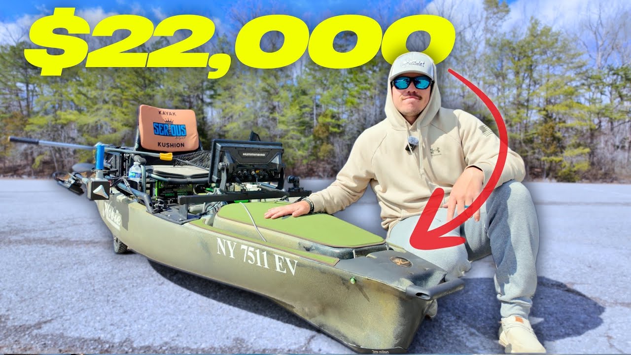 $22,000 KAYAK?! My INSANE 2025 Hobie Pro Angler Setup!