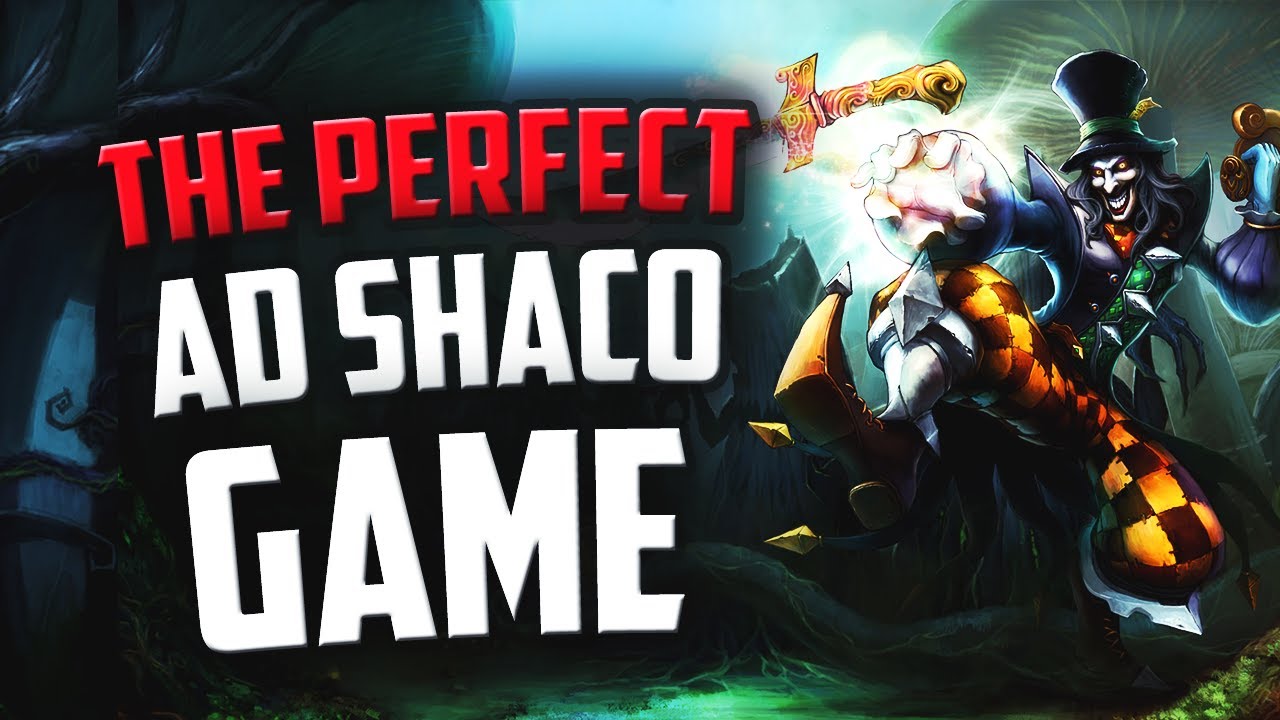 THE PERFECT AD SHACO GAME | Unranked to Challenger