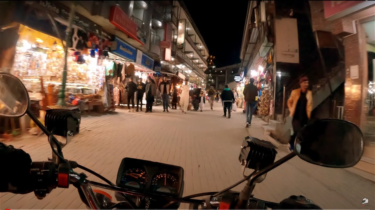 Murree Night Life - Murree to Saddar Ride | Honda CG125