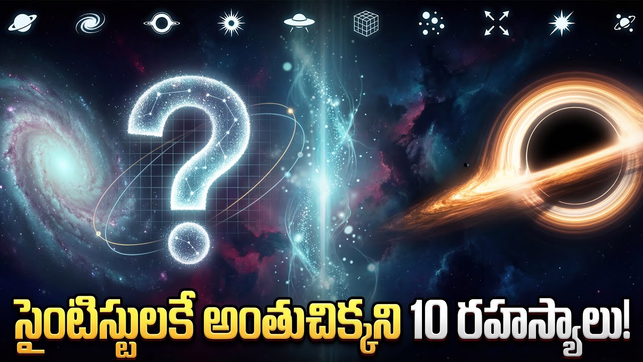 బ్లాక్ హోల్ లోపల ఏముంది? సైంటిస్టులకే అంతుచిక్కని 10 రహస్యాలు! || Top 10 Unsolved Space Mysteries