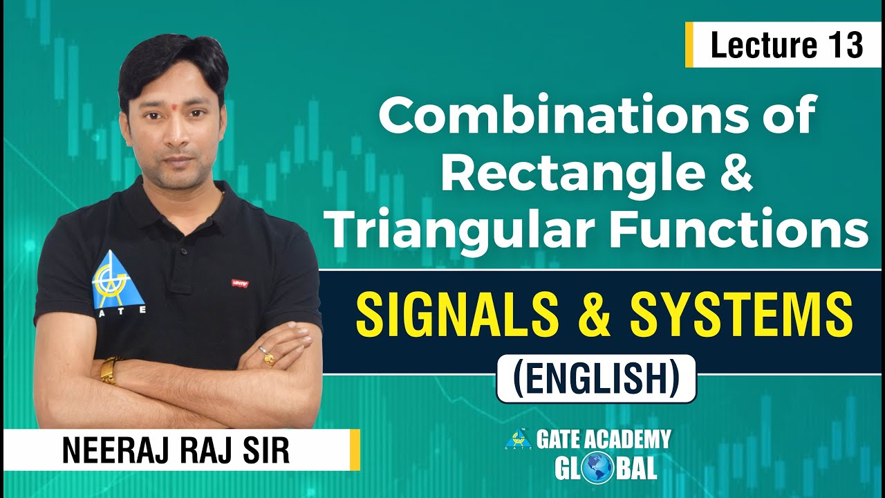 Combinations of Rectangle & Triangular Functions | Lecture 13 | Signals & Systems by Neeraj Raj Sir