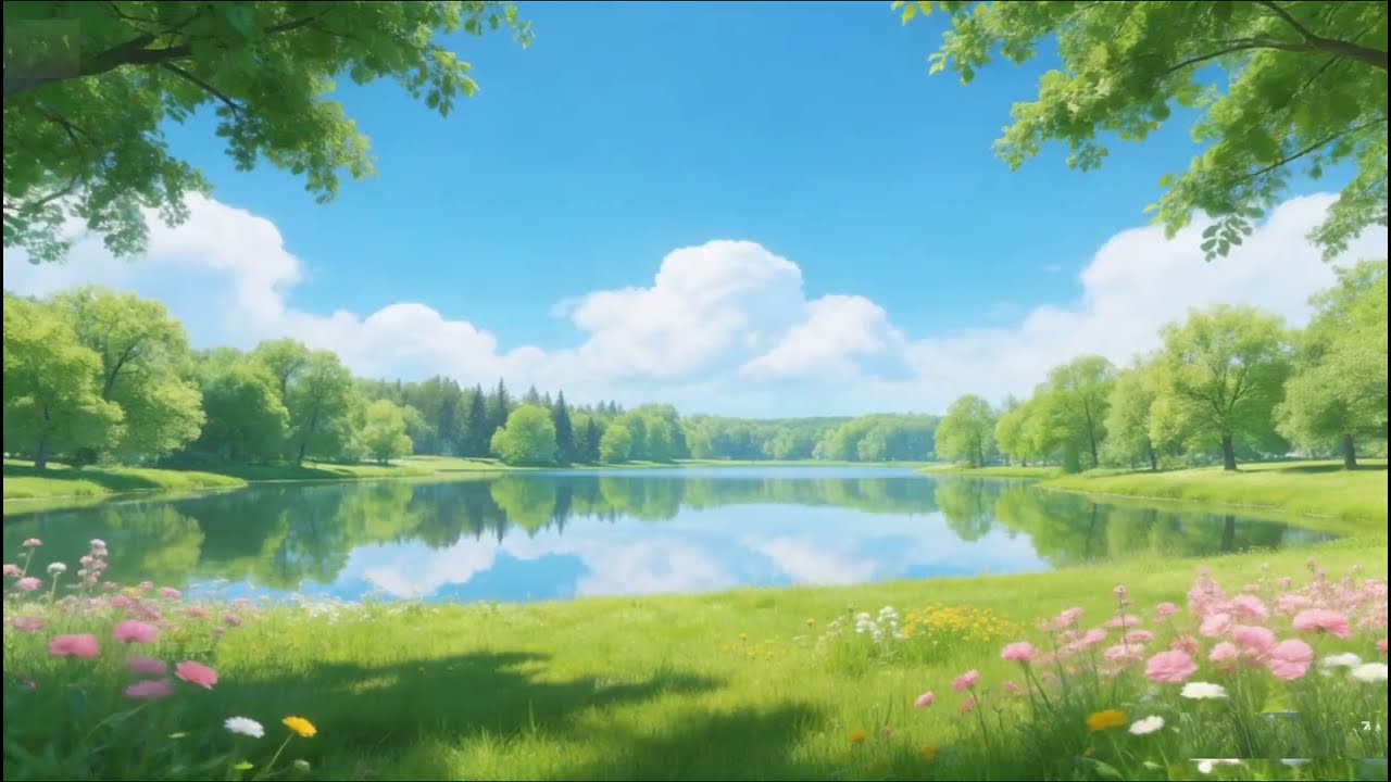 Peaceful Lofi Beats by the Lake 🌿 | Relaxing Chillhop for Study, Focus & Relax